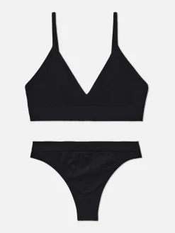 MULHER Primark Conjuntos De Lingerie^Conjunto Bralette Triângulo/tanga S/ Costuras