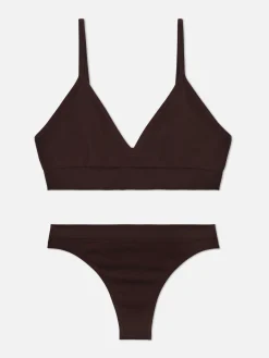 MULHER Primark Conjuntos De Lingerie^Conjunto Bralette Triângulo/tanga S/ Costuras