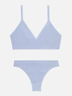 MULHER Primark Conjuntos De Lingerie^Conjunto Bralette Triângulo/tanga S/ Costuras