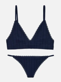 MULHER Primark Conjuntos De Lingerie^Conjunto Bralette Triângulo/tanga S/ Costuras