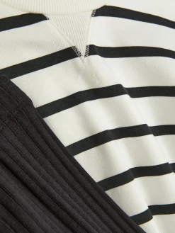 Primark Conjuntos E Visuais^Conjunto Camisola Riscas/leggings Caneladas