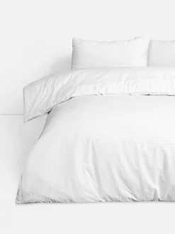 Primark Capas E Conjuntos De Edredão^Conjunto Capa Edredão Super King Seersucker