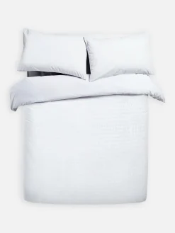 Primark Capas E Conjuntos De Edredão^Conjunto Capa Edredão Tamanho Super King Seersucker