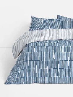 Primark Capas E Conjuntos De Edredão^Conjunto Capa Edredão Tamanho King Reversível Riscas