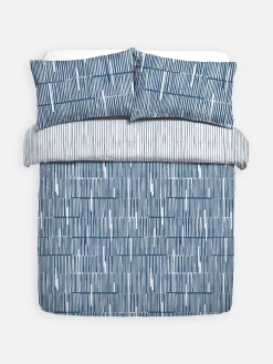 Primark Capas E Conjuntos De Edredão^Conjunto Capa Edredão Tamanho King Reversível Riscas