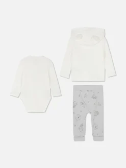 Primark Conjuntos E Visuais^Conjunto Casaco, Body E Leggings Disney Winnie The Pooh