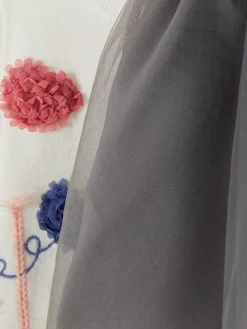 Primark Conjuntos E Visuais^Conjunto Casaco Malha/tutu