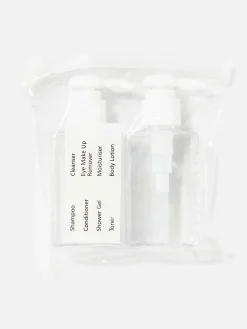 Primark Acessórios De Cuidados Com A Pele|Acessórios De Viagem^Conjunto Dispensador C/ Bomba