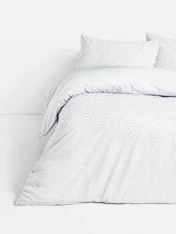 Primark Capas E Conjuntos De Edredão^Conjunto Edredão Casal Textural Reversível