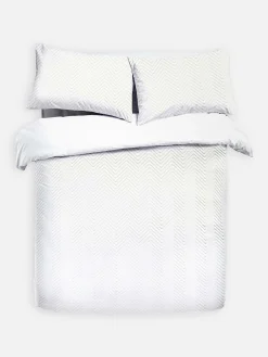 Primark Capas E Conjuntos De Edredão^Conjunto Edredão Casal Textural Reversível