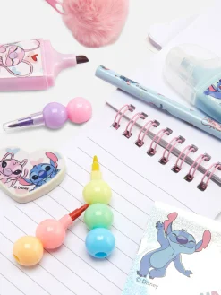 Primark Blocos De Notas^Conjunto Escrita Disney Stitch Angel