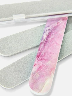 Primark Tratamentos Para Unhas^Conjunto Estojo/4 Limas Unhas