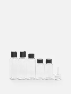 Primark Acessórios De Cuidados Com A Pele|Acessórios De Viagem^Conjunto Frascos E Etiquetas De Viagem