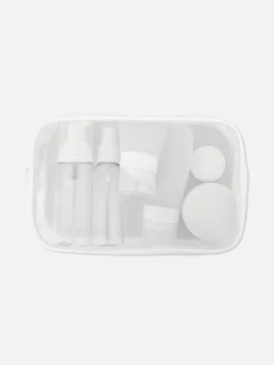 Primark Acessórios De Cuidados Com A Pele|Acessórios De Viagem^Conjunto Frascos Viagem