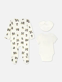 Primark Conjuntos E Visuais^Conjunto Pijama, Body E Babete Disney Mickey Mouse E Minnie