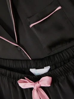 MULHER Primark Pijamas^Conjunto Pijama Camisola/calções Cetim