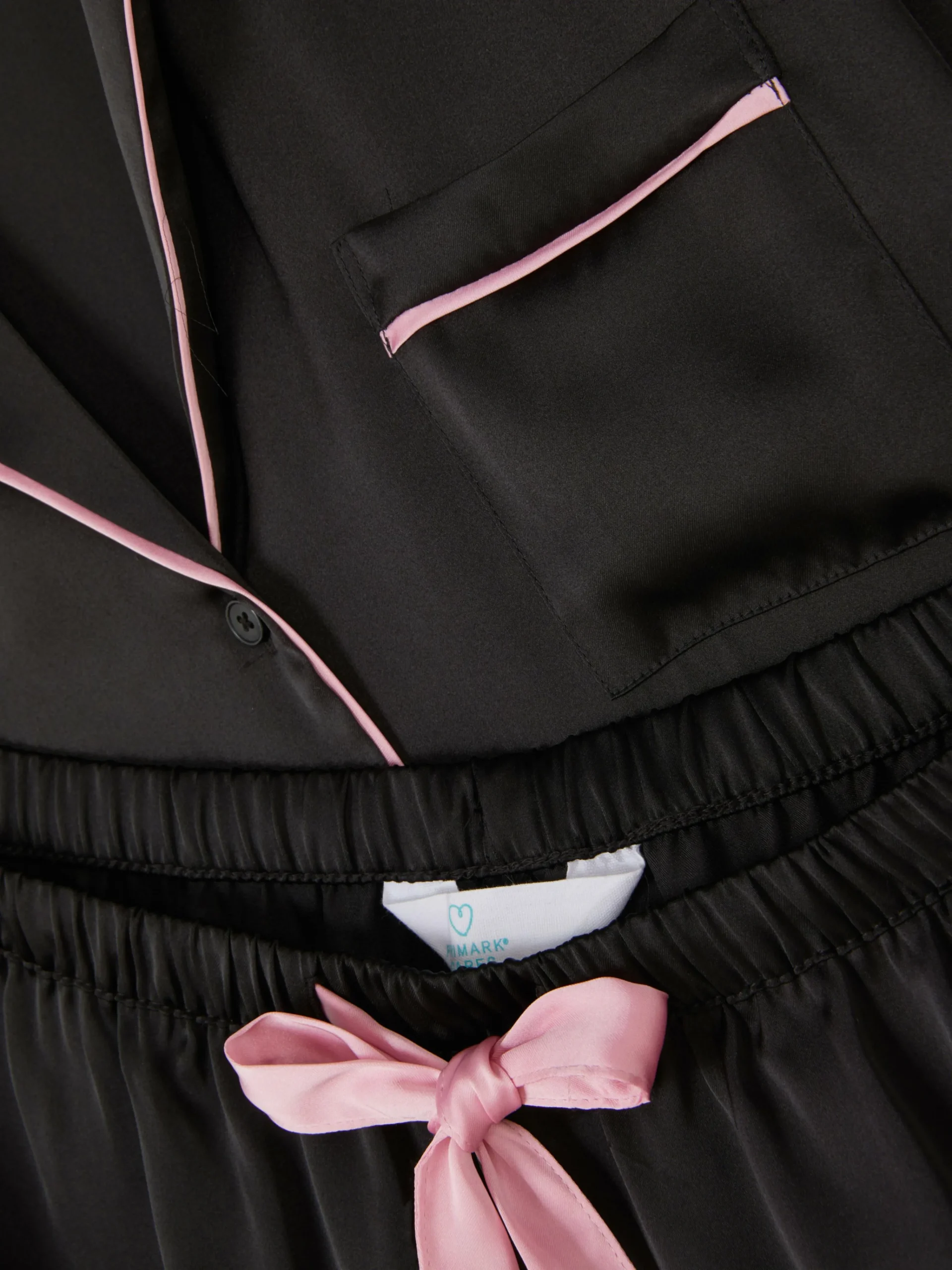 MULHER Primark Pijamas^Conjunto Pijama Camisola/calções Cetim