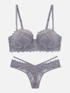 MULHER Primark Conjuntos De Lingerie^Conjunto Sutiã Balconette/tanga Renda