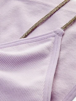 MULHER Primark Conjuntos De Lingerie^Conjunto Sutiã Bralette/tanga Tira Brilhantes