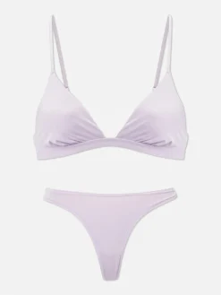 MULHER Primark Conjuntos De Lingerie^Conjunto Sutiã/tanga Triângulo Microfibra