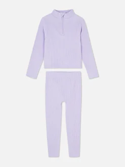 Primark Conjuntos E Visuais^Conjunto Top Canelado S/ Costuras/leggings