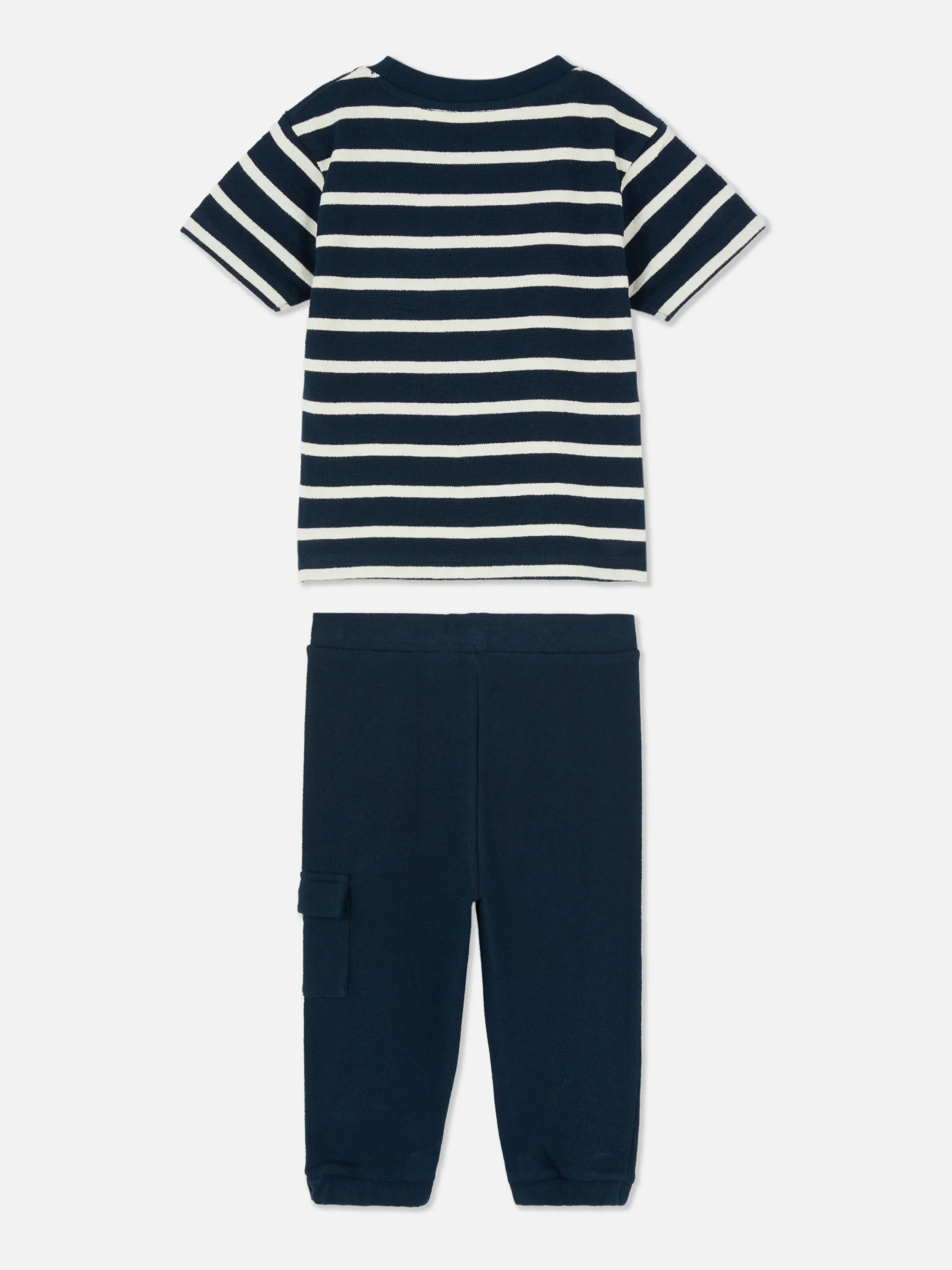 Primark Conjuntos E Visuais^Conjunto T-shirt Riscas/calças Treino C/ Punhos