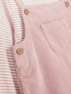 Primark Conjuntos E Visuais^Conjunto T-shirt Riscas/vestido Macacão Bombazina