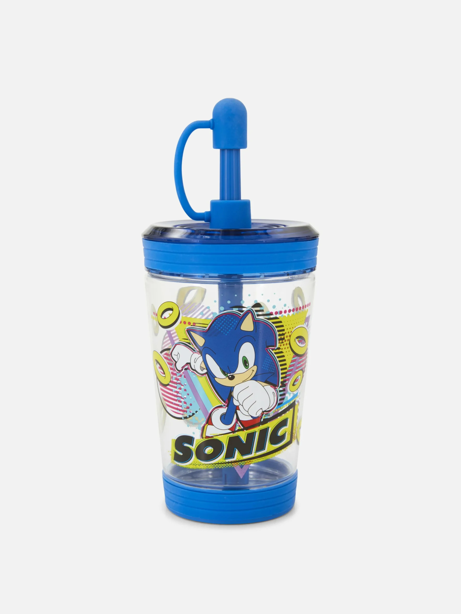 Primark Copos E Canecas^Copo Transparente/palhinha Sonic The Hedgehog