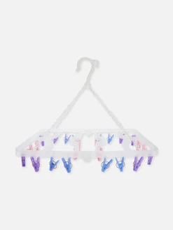 Primark Cabides E Arrumação De Parede^Estendal 24 Molas Dobrável