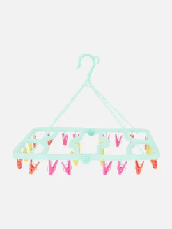 Primark Cabides E Arrumação De Parede^Estendal 24 Molas Dobrável