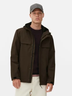 Primark Casacos E Blusões^Gabardine Capuz Fecho Correr Integral