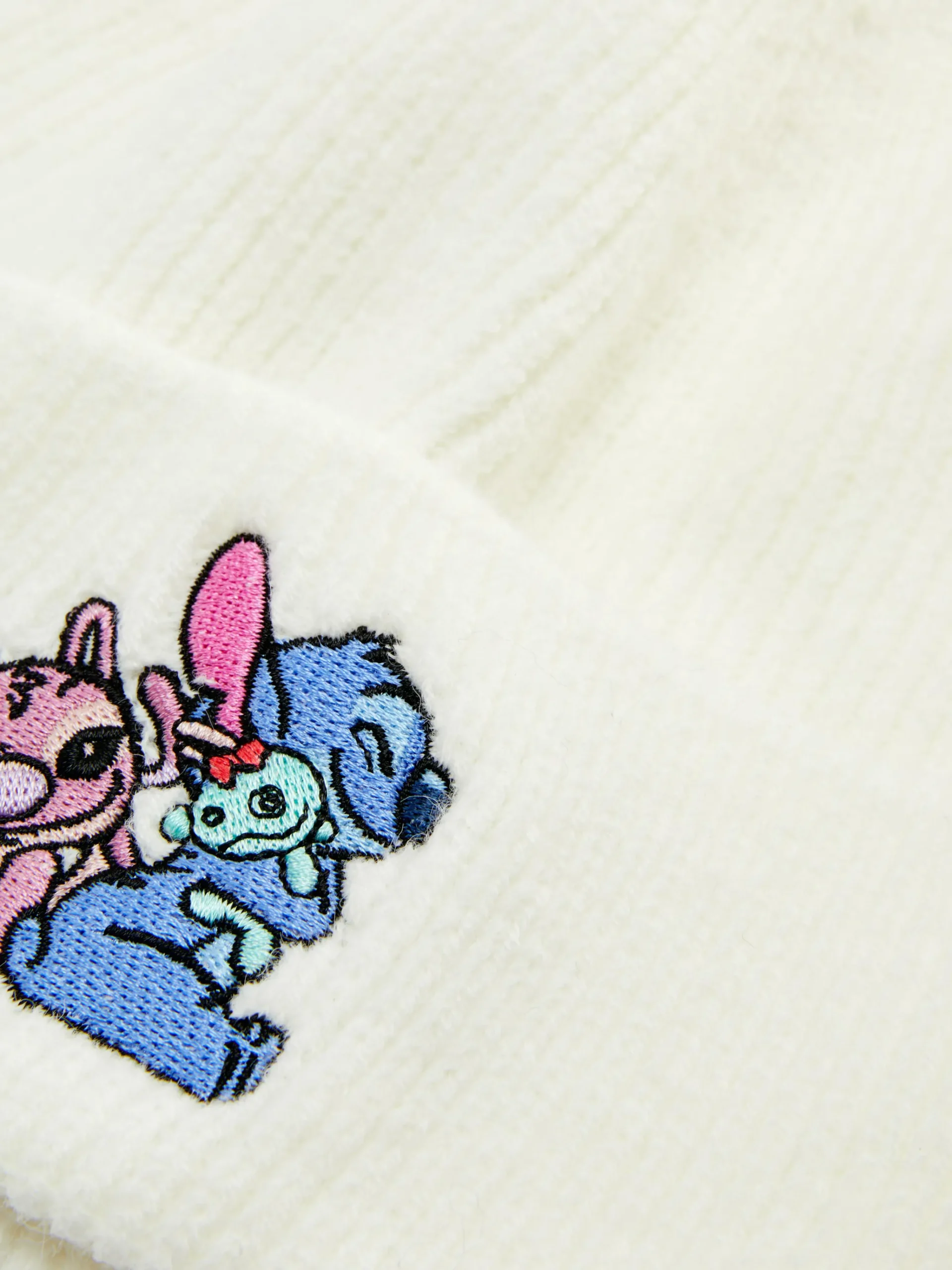MULHER Primark Chapéus, Luvas E Cachecóis^Gorro Canelado Disney Stitch
