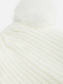 Primark Chapéus E Luvas^Gorro Malha Pompom