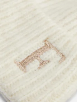 MULHER Primark Chapéus, Luvas E Cachecóis^Gorro Pompom Iniciais Bordadas