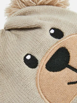 Primark Chapéus E Luvas^Gorro Pompom Urso