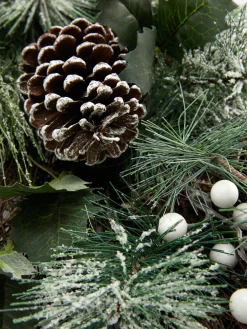 Primark Flores E Plantas Artificiais^Grinalda Natal Laço