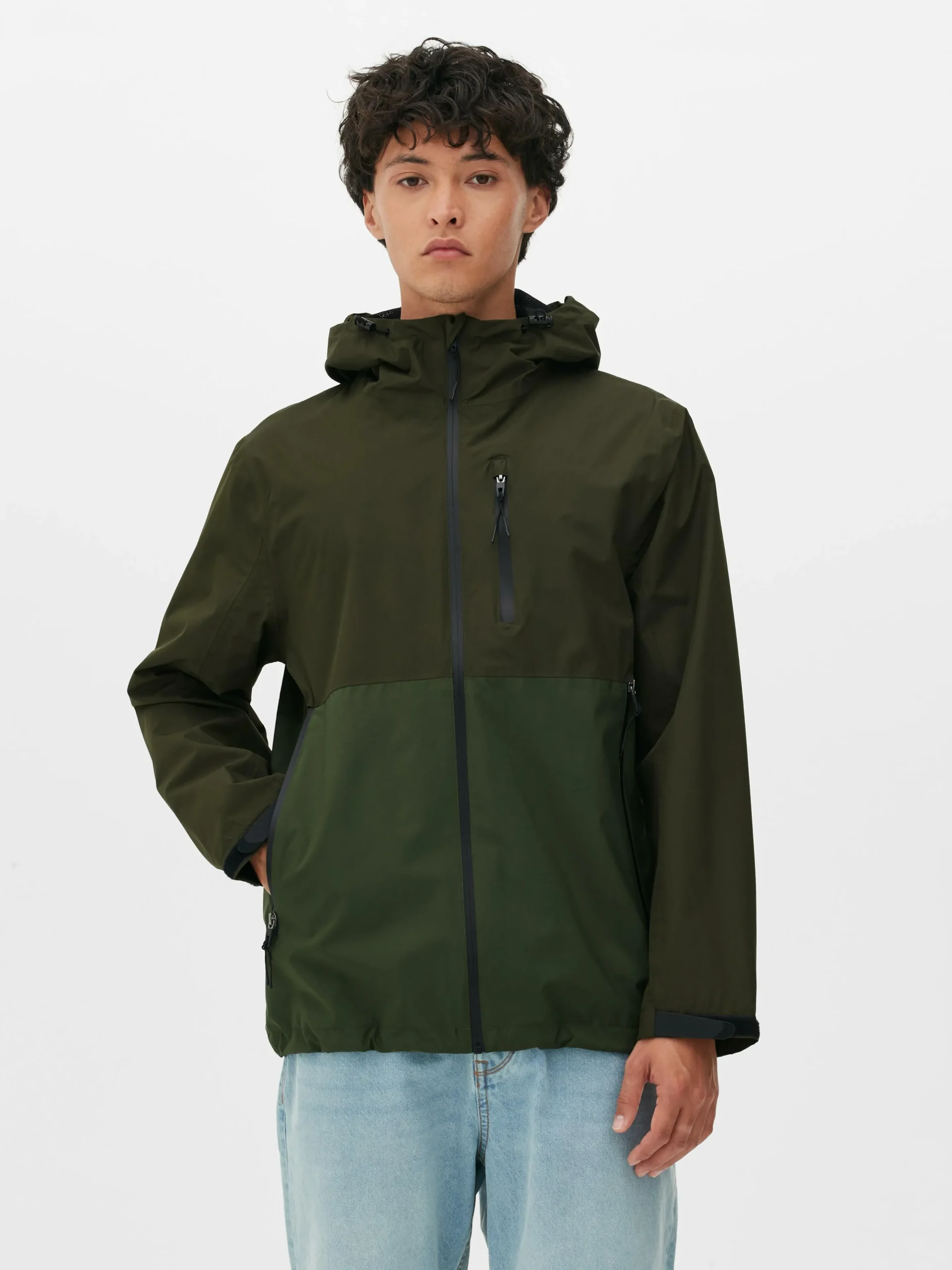 Primark Casacos E Blusões^Impermeável Multibolsos Bloco Cor