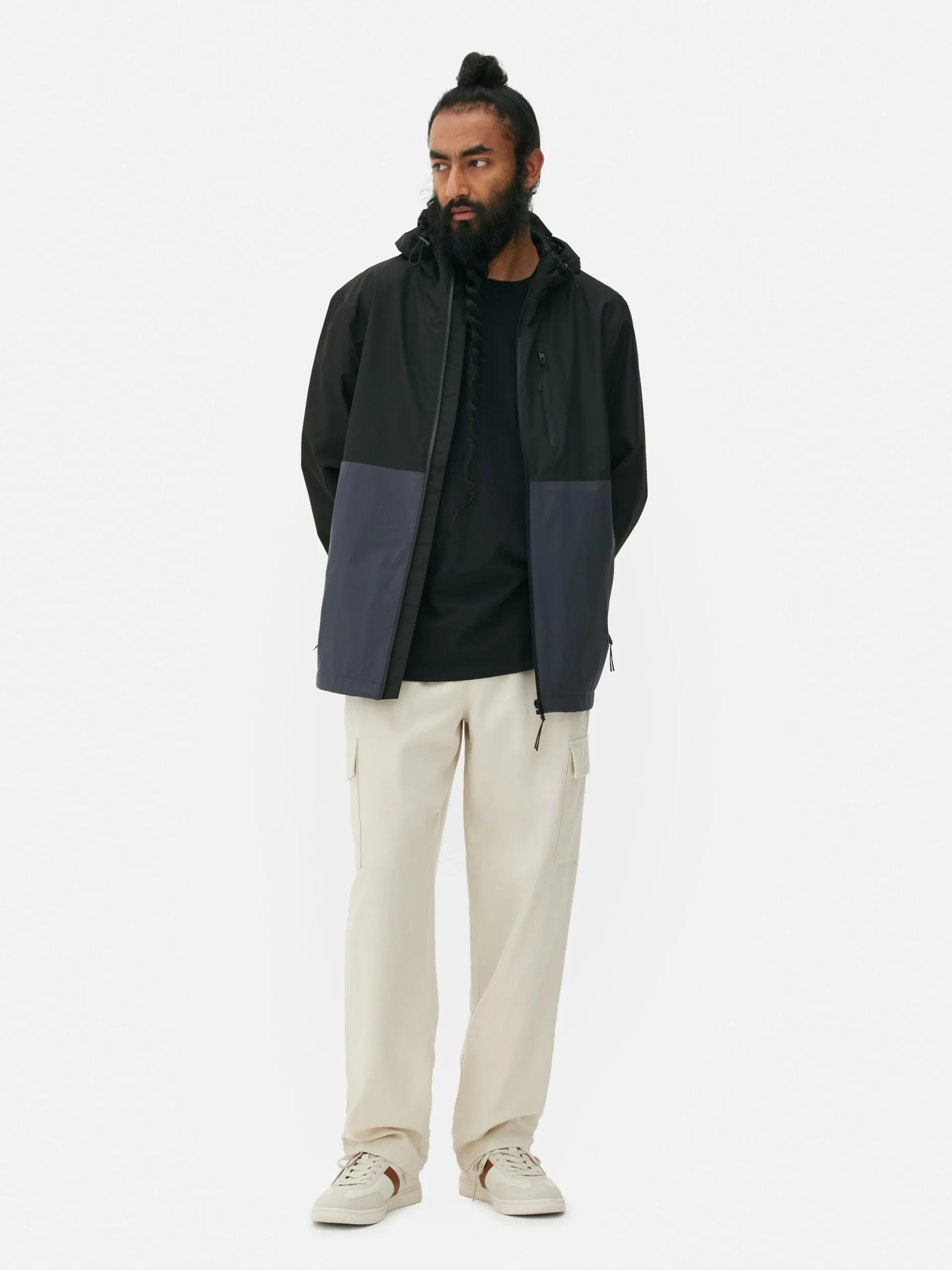 Primark Casacos E Blusões^Impermeável Multibolsos Bloco Cor