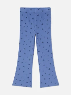 Primark Calças De Treino^Leggings Boca De Sino Caneladas