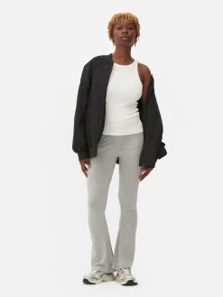 MULHER Primark Calças E Leggings^Leggings Boca Sino Cintura Subida Malha