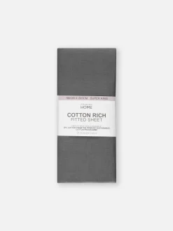 Primark Lençóis E Fronhas^Lençol Ajustável Tamanho Super King Rico Algodão