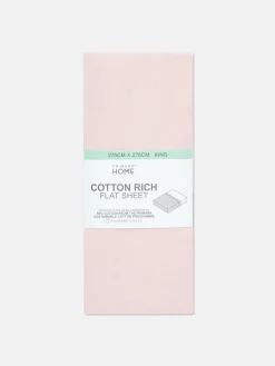 Primark Lençóis E Fronhas^Lençol Cima Tamanho King