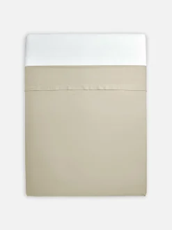 Primark Lençóis E Fronhas^Lençol Plano Casal Algodão