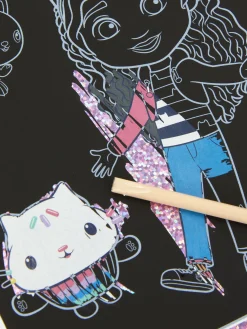 Primark Trabalhos Manuais^Livro Raspar Gabby’s Dollhouse