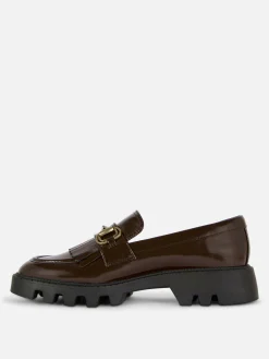 MULHER Primark Sapatos Rasos^Loafers Escoceses Sola Grossa Rita Ora