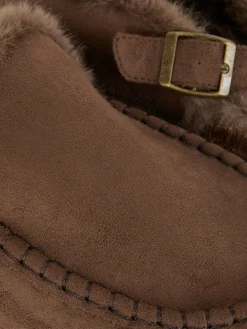 MULHER Primark Chinelos E Pantufas|Chinelos E Pantufas^Loafers Fecho Atrás Imitação Camurça Rita Ora