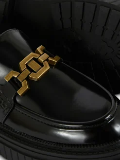 MULHER Primark Sapatos Rasos^Loafers Sola Grossa Detalhe Corrente