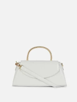 MULHER Primark Malas E Carteiras^Mala Tiracolo Pega Metal Imitação Crocodilo