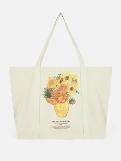Primark Acessórios De Viagem^Mala Tote Vincent Van Gogh Girassóis XL