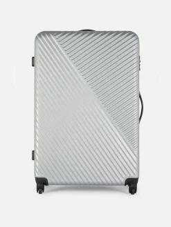 Primark Malas De Viagem E Bagagem^Mala Viagem Rígida Estriada 4 Rodas